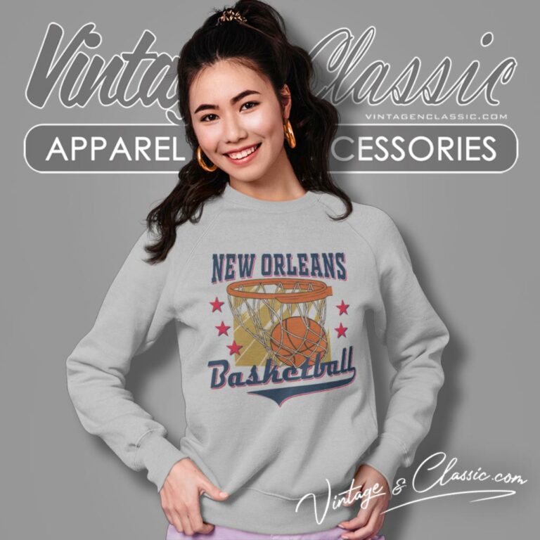 New Orleans Pelicans Basketball Sweatshirt New Orleans Pelicans Basketball Sweatshirt