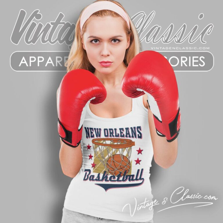 New Orleans Pelicans Basketball Tank Top Racerback New Orleans Pelicans Basketball Tank Top Racerback