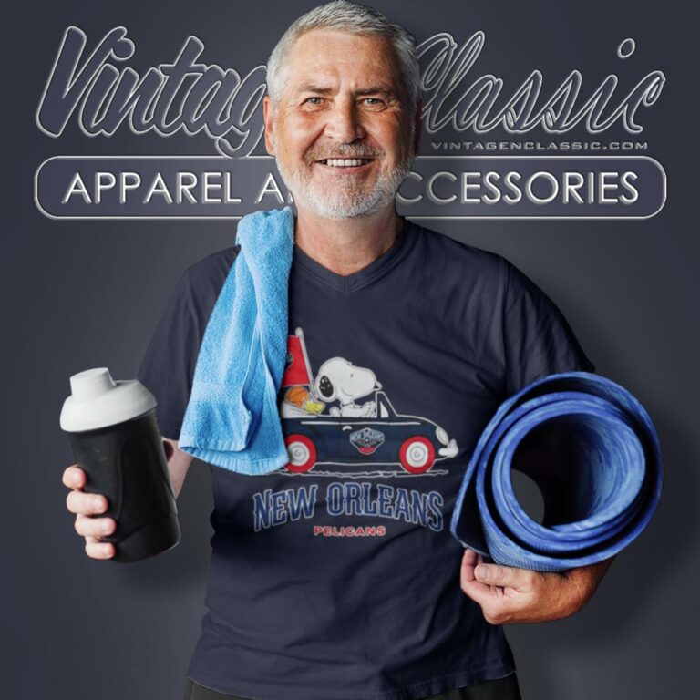 New Orleans Pelicans Shirt Basketball Snoopy Dog Driving Car V Neck TShirt New Orleans Pelicans Shirt Basketball Snoopy Dog Driving Car V Neck TShirt