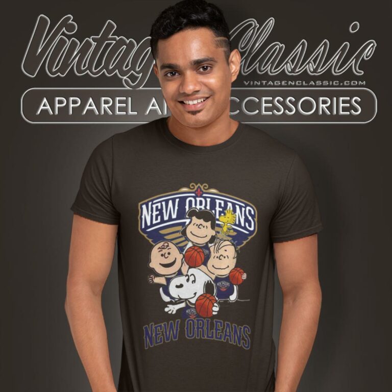 New Orleans Pelicans Shirt Nice Peanut Characters Mashup T Shirt New Orleans Pelicans Shirt Nice Peanut Characters Mashup T Shirt