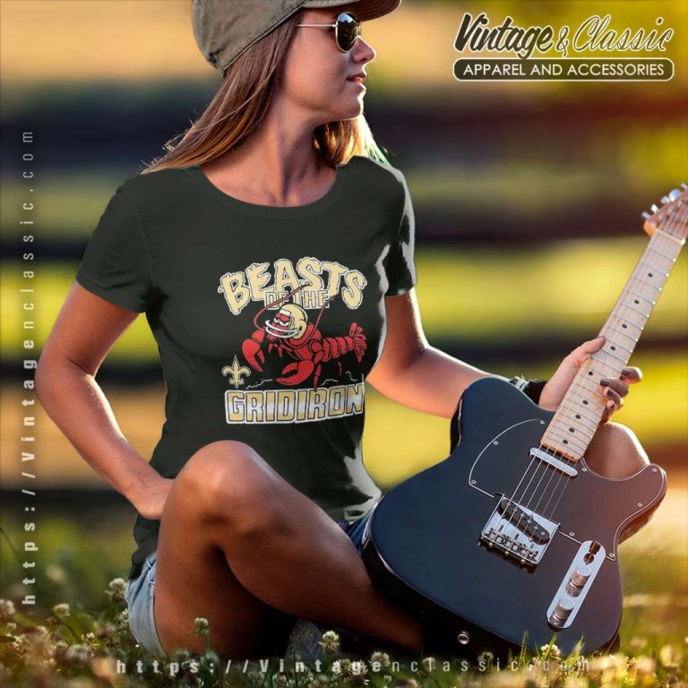 New Orleans Saints Beasts Of The Gridiron Women TShirt New Orleans Saints Beasts Of The Gridiron Women TShirt