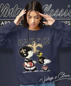 New Orleans Saints Lets Play Football Together Snoopy Shirt