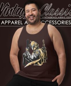 New Orleans Saints Mandalorian Star Wars Shirt 4 New Orleans Saints Mandalorian Star Wars Tank Top Racerback