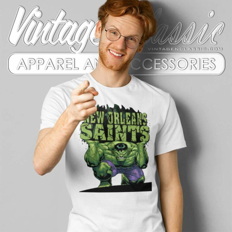 New Orleans Saints Nfl Hulk Avengers T Shirt New Orleans Saints Nfl Hulk Avengers T Shirt