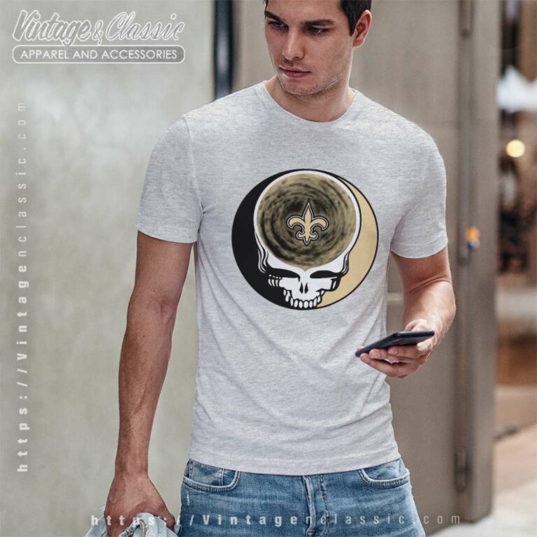 New Orleans Saints Shirt Nfl Grateful Dead Logo T Shirt New Orleans Saints Shirt Nfl Grateful Dead Logo T Shirt