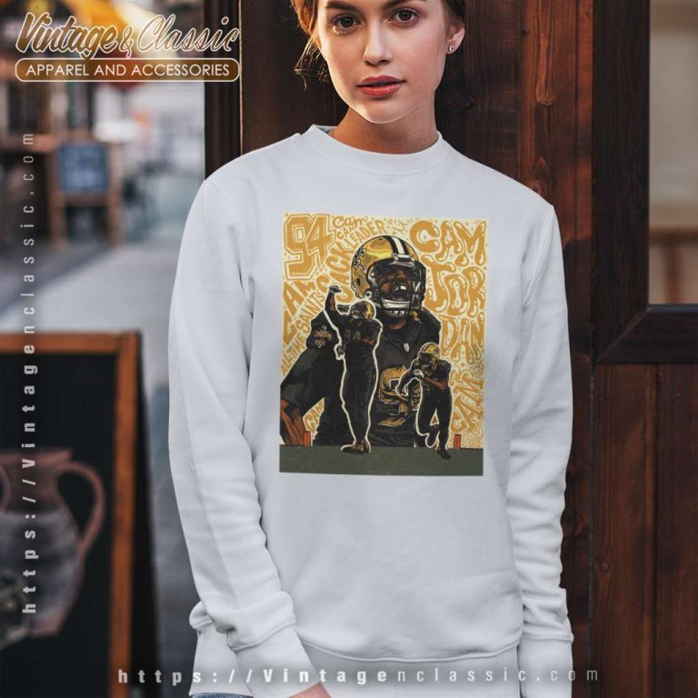 New Orleans Saints The Man Cam Sweatshirt New Orleans Saints The Man Cam Sweatshirt