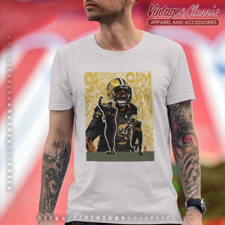 New Orleans Saints The Man Cam T Shirt New Orleans Saints The Man Cam T Shirt