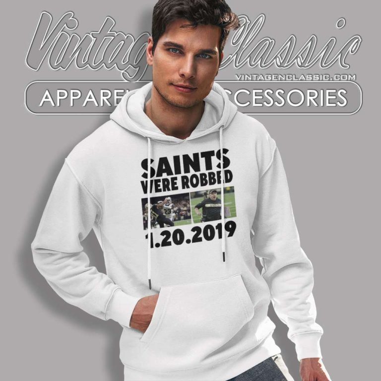 New Orleans Saints Were Robbed Hoodie New Orleans Saints Were Robbed Hoodie