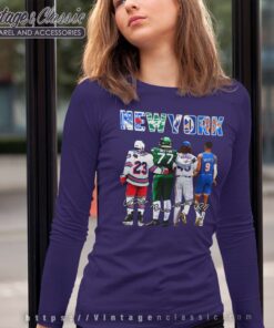 New York All Team Sport Long Sleeve Tee