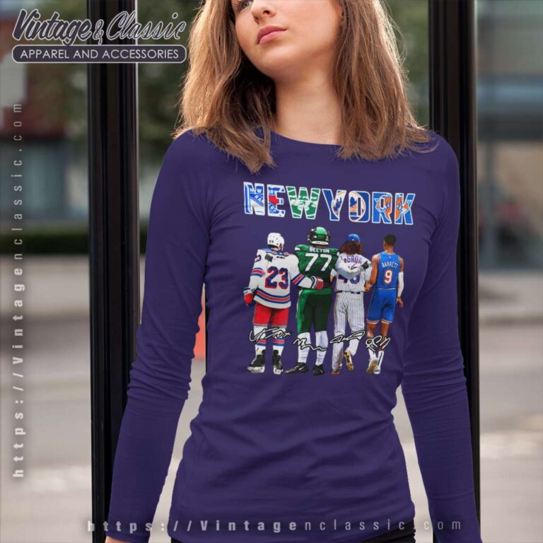 New York All Team Sport Long Sleeve Tee New York All Team Sport Long Sleeve Tee