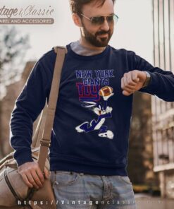 New York Giants Bunny Football Sweatshirt