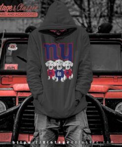 New York Giants Dachshund Dogs Hoodie