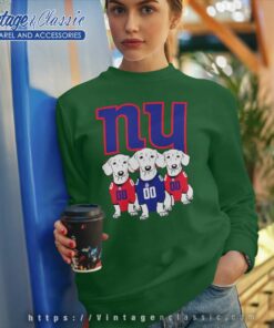 New York Giants Dachshund Dogs Sweatshirt