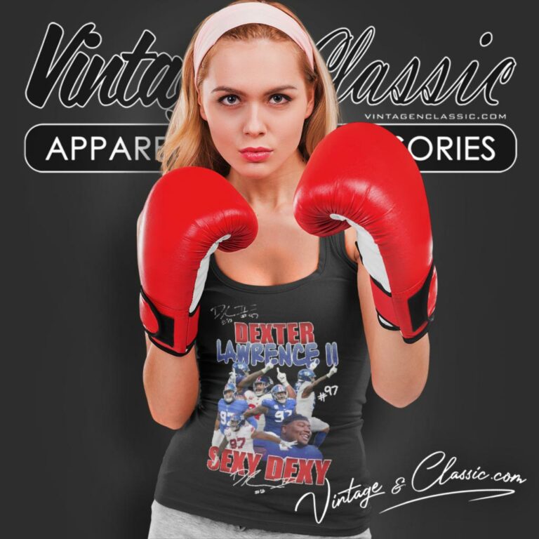 New York Giants Dexter Lawrence Ii Sexy Dexy Tank Top Racerback New York Giants Dexter Lawrence Ii Sexy Dexy Tank Top Racerback