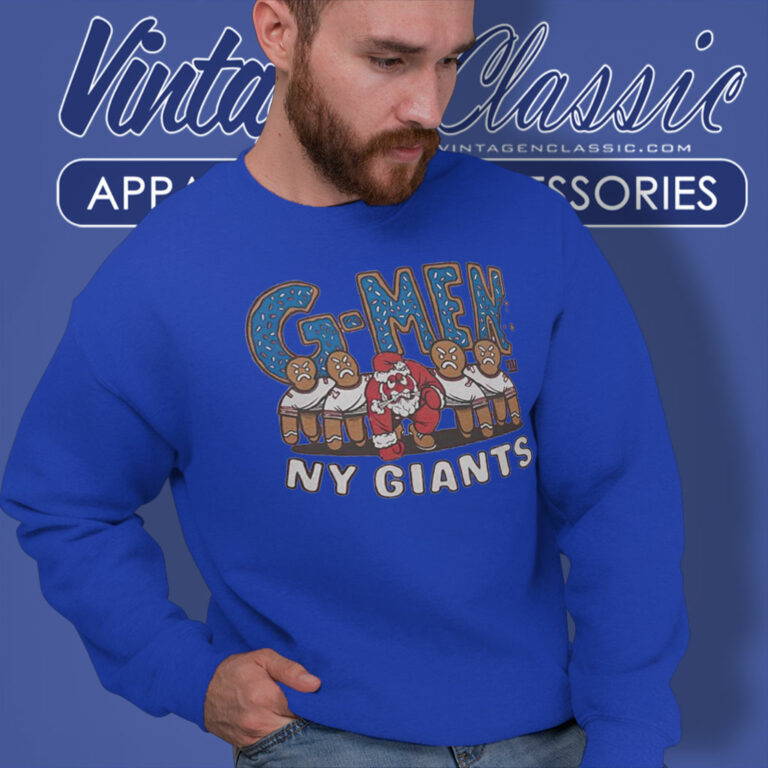 New York Giants G Men Christmas Sweatshirt New York Giants G Men Christmas Sweatshirt