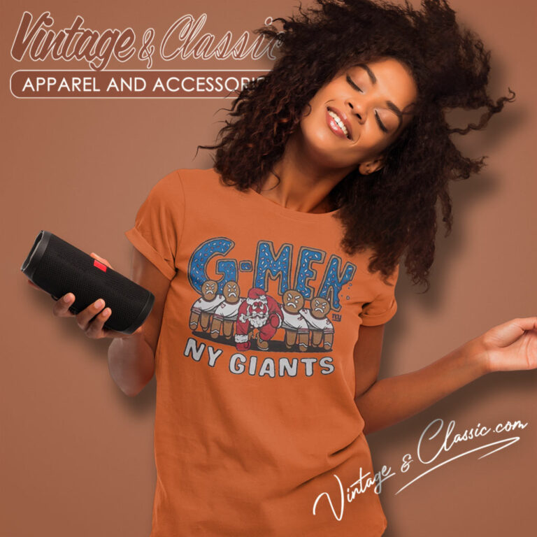 New York Giants G Men Christmas Women T Shirt New York Giants G Men Christmas Women T Shirt