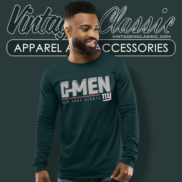 New York Giants G Men Local Long Sleeve Tee New York Giants G Men Local Long Sleeve Tee