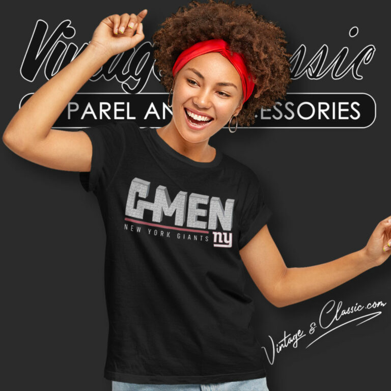 New York Giants G Men Local Women T Shirt New York Giants G Men Local Women T Shirt