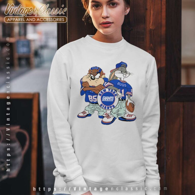 New York Giants Looney Tunes Sweatshirt New York Giants Looney Tunes Sweatshirt