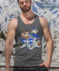 New York Giants Looney Tunes Shirt, Bugs Bunny Taz Shirt 4 New York Giants Looney Tunes Tank Top Racerback