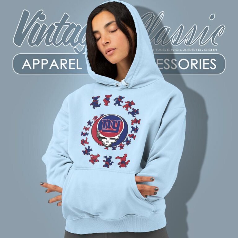 New York Giants Nfl Grateful Dancing Bears Hoodie New York Giants Nfl Grateful Dancing Bears Hoodie