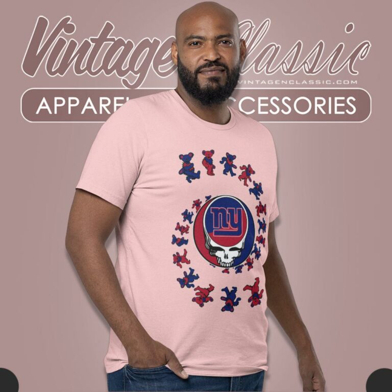 New York Giants Nfl Grateful Dancing Bears T Shirt New York Giants Nfl Grateful Dancing Bears T Shirt