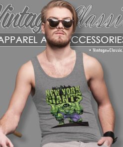 New York Giants Nfl Hulk Avengers Tank Top Racerback