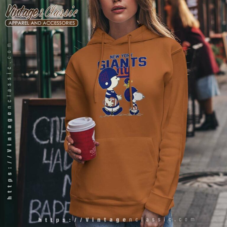 New York Giants Nfl Lets Play Football Together Snoopy Hoodie New York Giants Nfl Lets Play Football Together Snoopy Hoodie