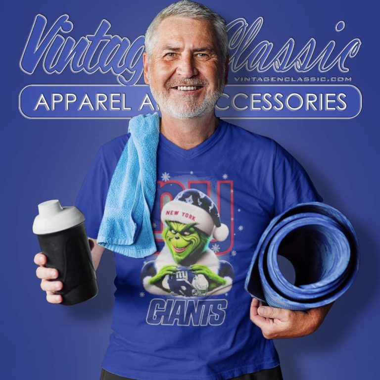 New York Giants Santa Grinch Christmas Love V Neck TShirt New York Giants Santa Grinch Christmas Love V Neck TShirt