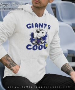 New York Giants Snoopy Joe Cool Hoodie