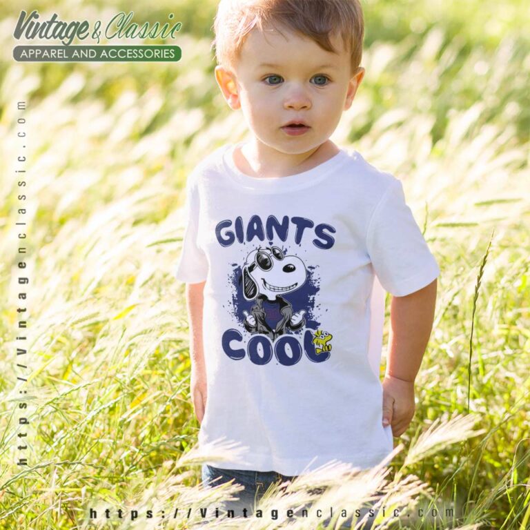 New York Giants Snoopy Joe Cool Kids T Shirt New York Giants Snoopy Joe Cool Kids T Shirt