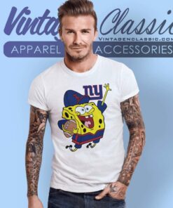 New York Giants Spongebob T Shirt