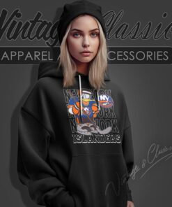 New York Islanders Donald Duck Hockey Shirt Hoodie