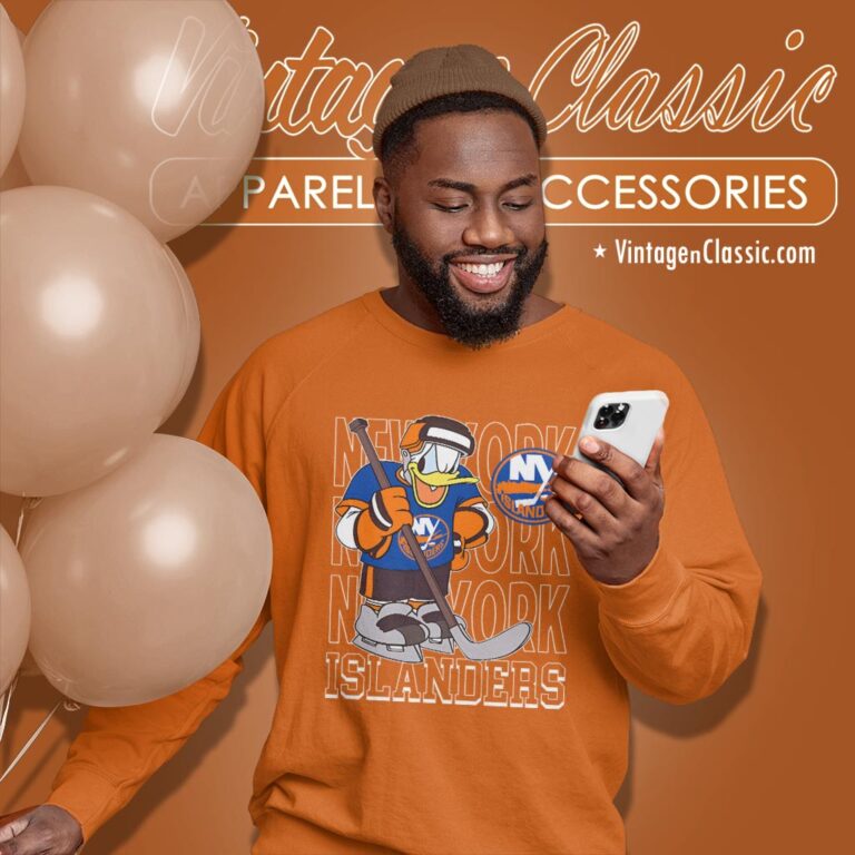 New York Islanders Donald Duck Hockey Shirt Sweatshirt New York Islanders Donald Duck Hockey Shirt Sweatshirt