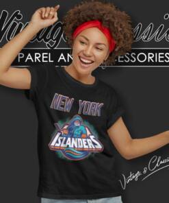 New York Islanders Fisherman Retro Nhl Women T Shirt