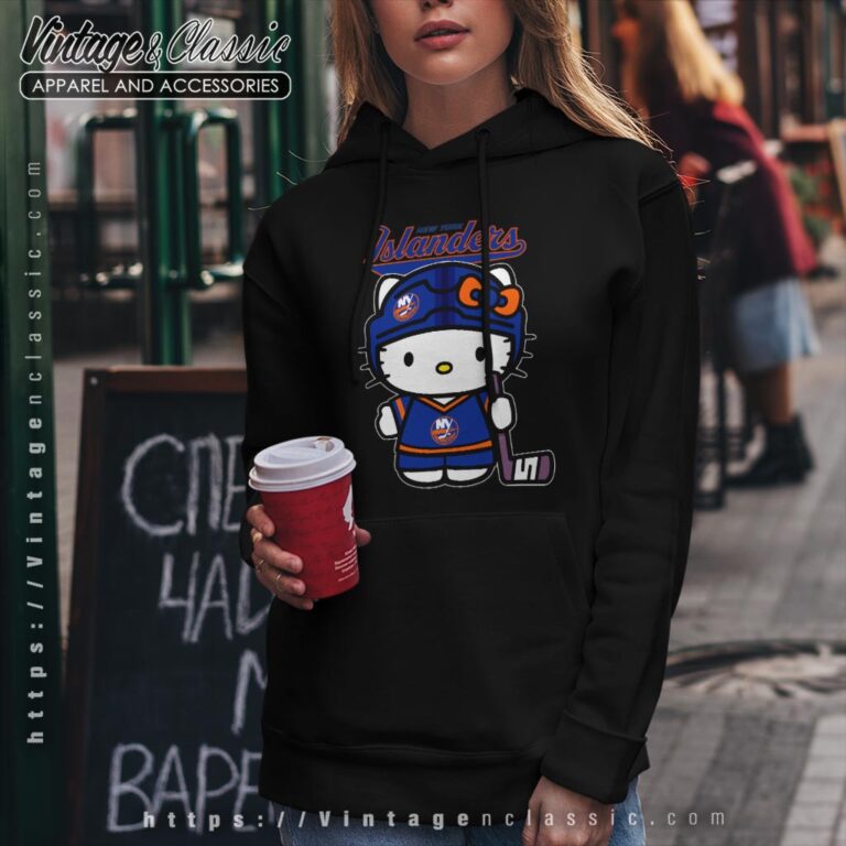 New York Islanders Hello Kitty Shirt Hoodie New York Islanders Hello Kitty Shirt Hoodie
