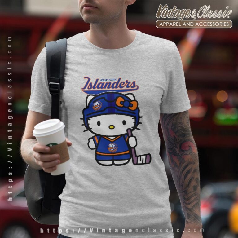 New York Islanders Hello Kitty Shirt T shirt New York Islanders Hello Kitty Shirt T shirt
