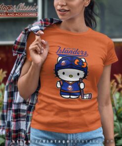 New York Islanders Hello Kitty Shirt Women T shirt