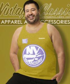 New York Islanders Reebok Hockey Fights Cancer Primary Team Tank Top Racerback