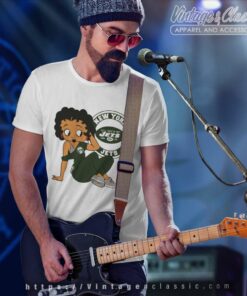 New York Jets Betty Boop T Shirt