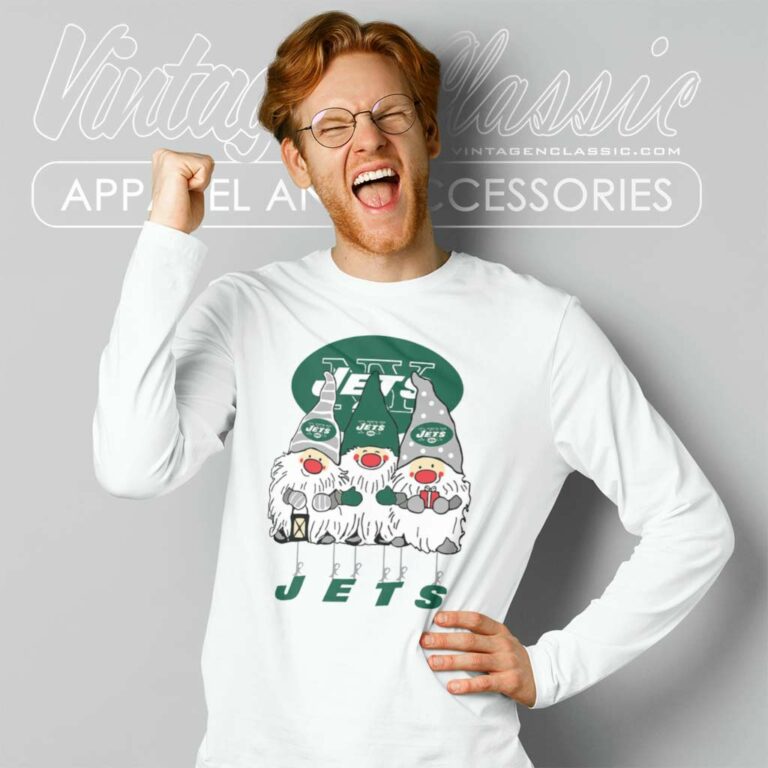 New York Jets Football Gnomes Christmas Long Sleeve Tee New York Jets Football Gnomes Christmas Long Sleeve Tee