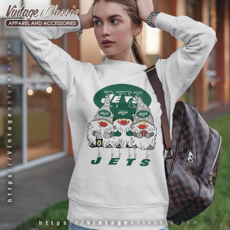 New York Jets Football Gnomes Christmas Sweatshirt New York Jets Football Gnomes Christmas Sweatshirt