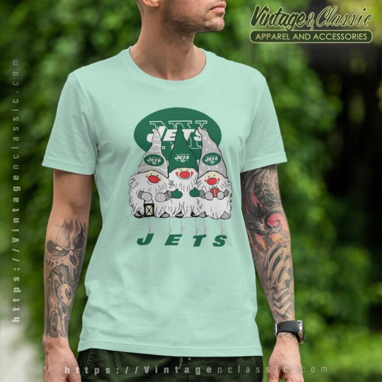 New York Jets Football Gnomes Christmas T Shirt New York Jets Football Gnomes Christmas T Shirt