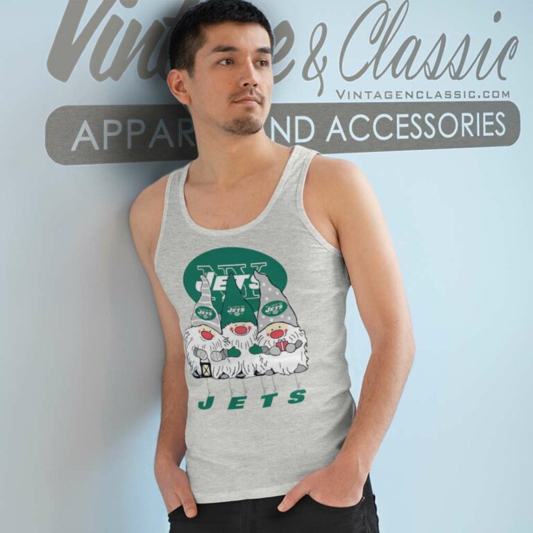 New York Jets Football Gnomes Christmas Tank Top Racerback New York Jets Football Gnomes Christmas Tank Top Racerback