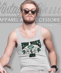 New York Jets Grateful Dead Dancing Bears Tank Top Racerback
