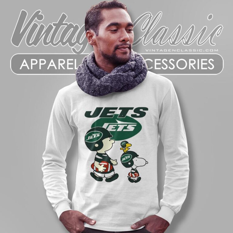 New York Jets Lets Play Football Together Snoopy Shirt Long Sleeve Tee New York Jets Lets Play Football Together Snoopy Shirt Long Sleeve Tee