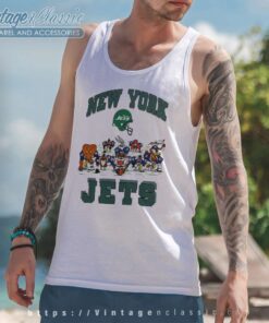 New York Jets Looney Tunes Graphic Tank Top Racerback