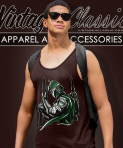 New York Jets Mandalorian Star Wars Tank Top Racerback