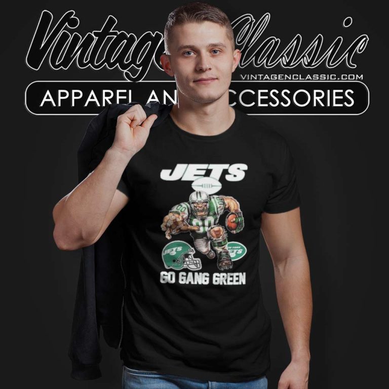 New York Jets Mascot Go Gang Green 2023 T Shirt New York Jets Mascot Go Gang Green 2023 T Shirt