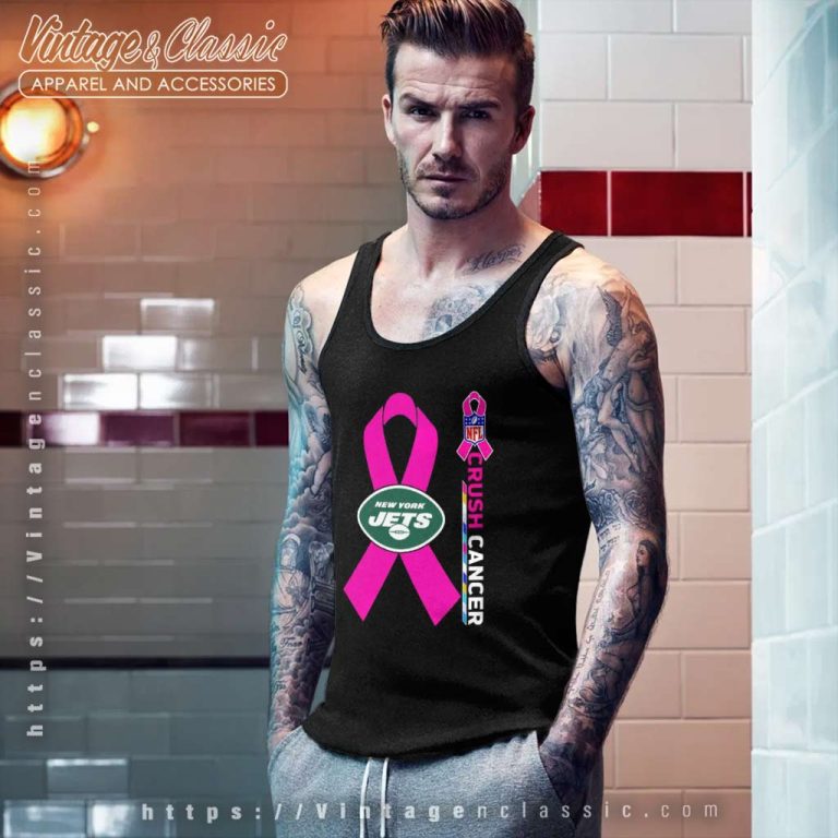 New York Jets Nfl Crush Cancer 2023 Tank Top Racerback New York Jets Nfl Crush Cancer 2023 Tank Top Racerback